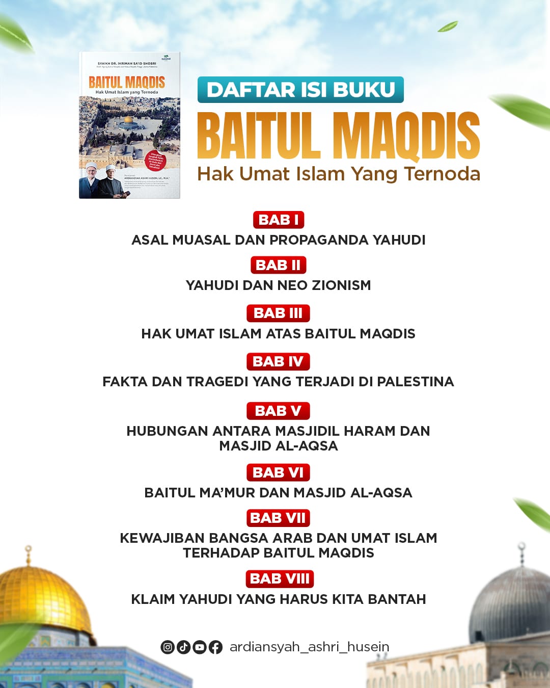 Poster Daftar Isi Buku